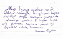 Ameliyat sonrası 1 hafta henüz şiş olmasına rağmen gayet iyi