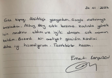 Başarılı bir ameliyat geçirdim