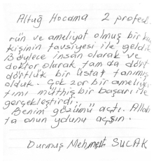 Benim gözümü açtı